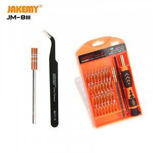 JAKEMY – Kit d'outils de réparation de téléphone Portable 38 en 1, ensemble  d'outils manuels, jeu de tournevis de précision, tablette multifonction, PC,  JM-8151 - AliExpress