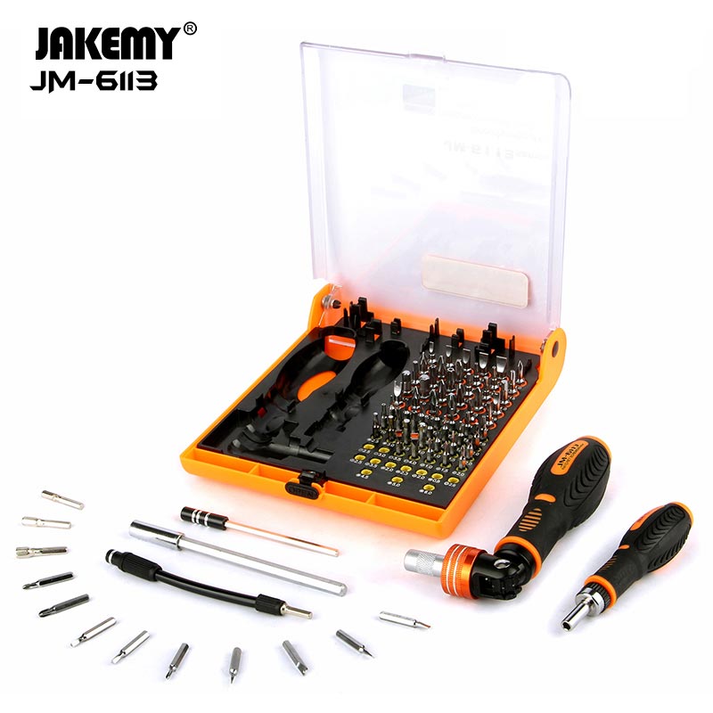 JAKEMY JM-6121 31 en 1 Kit de Destornillador Profesional Herramienta d