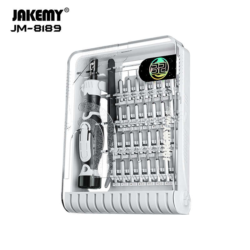 Kit Tournevis de Précision Jakemy JM-8183 avec Outils d'Ouverture